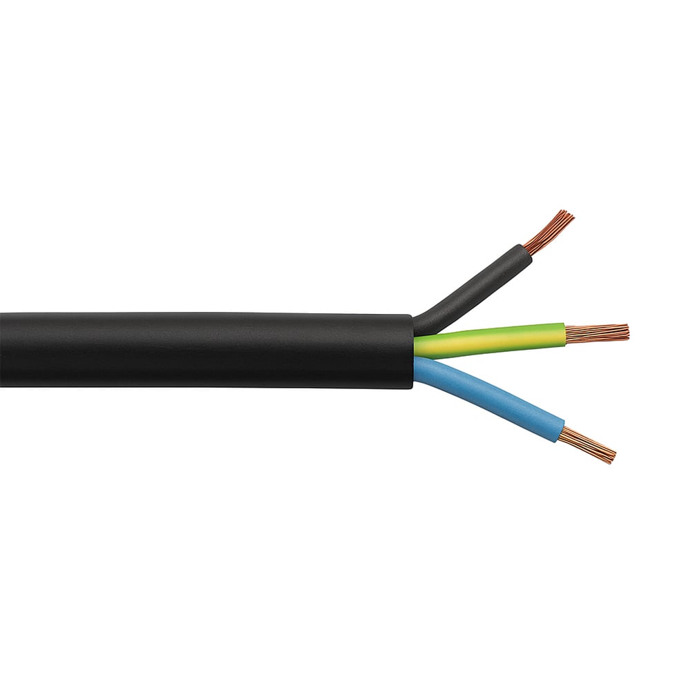 H07RN-F kabel 3G2,5mm² zwart